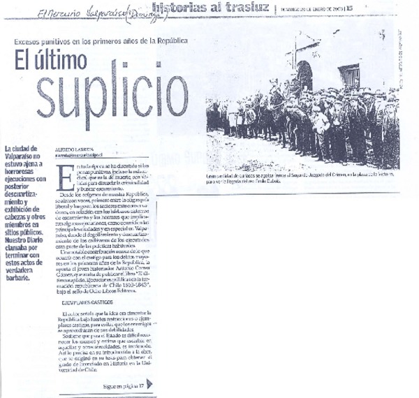 El último suplicio