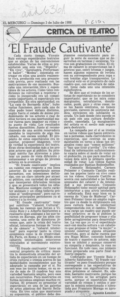 "El fraude cautivante"