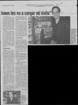 "A muchos críticos chilenos les va a cargar mi éxito"  [artículo] Andrés Gómez.