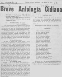 Breve antología cidiana