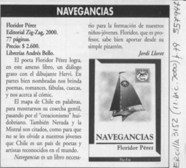 Navegancias  [artículo] Jordi Lloret