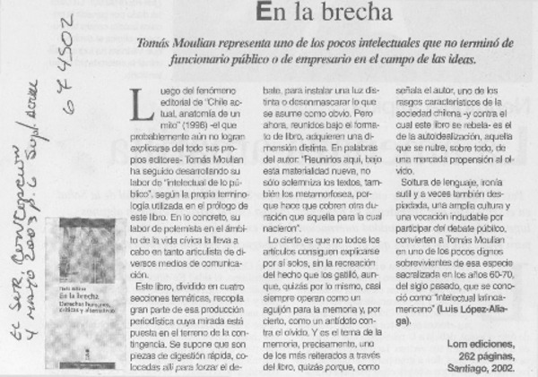 En la brecha