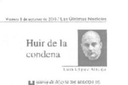 Huir de la condena