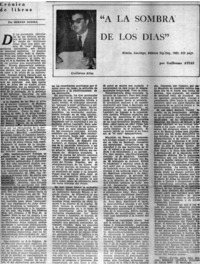 "A la sombra de los días"