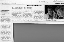 La llamita no dio fuego  [artículo] Lady Macbeth