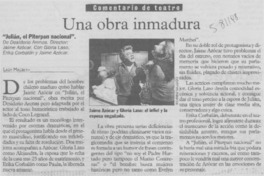 Un aobra inmadura
