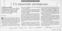 Un sinsentido permanente  [artículo] Lady Macbeth