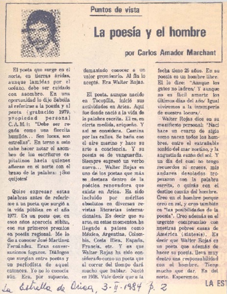Walter Rojas y sus 15 días de silencio