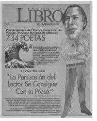 "La persuación del lector se consigue con la prosa"