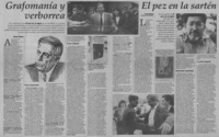 Grafomanía y verborrea