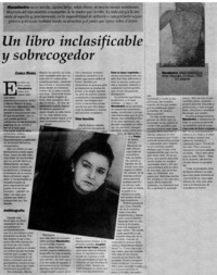 Un libro inclasificable y sobrecogedor