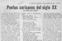 Poetas curicanos del siglo XX