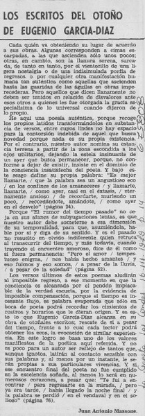 Los escritos del otoño de Eugenio García-Díaz