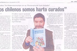"Los chilenos somos harto curados