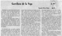 Garcilaso de la Vega