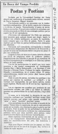 Poetas y poetisas  [artículo] Mauritius.