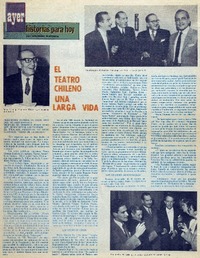El teatro chileno una larga vida