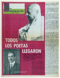 Todos los poetas llegaron