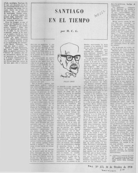 Santiago en el tiempo