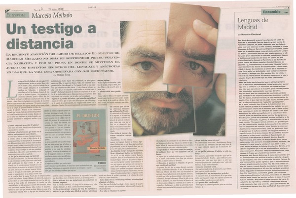 Un testigo a distancia
