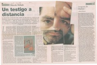 Un testigo a distancia