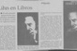Lihn en libros  [artículo] Adán Méndez Rozas.