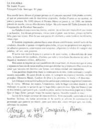 La palabra