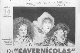 De "Cavernícolas" a "matarifes"  [artículo] Carmen Mera O.