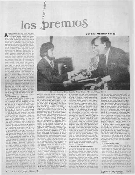 Los premios