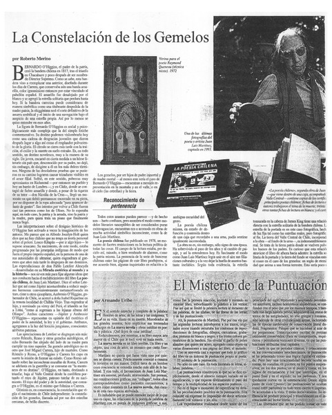 La constelación de los gemelos