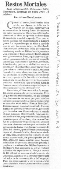 Restos mortales