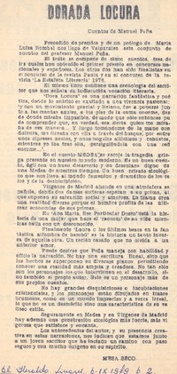 Dorada locura