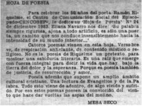 Hoja de poesía