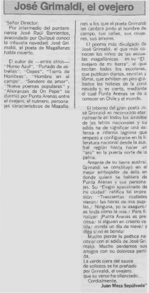José Grimaldi
