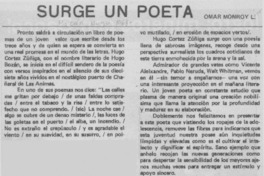 Surge un poeta