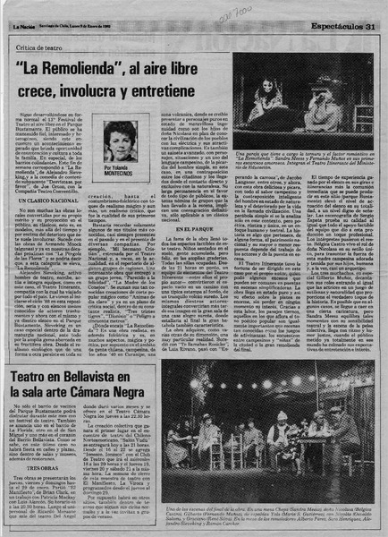 "La remolienda", al aire libre crece, involucra y entretiene