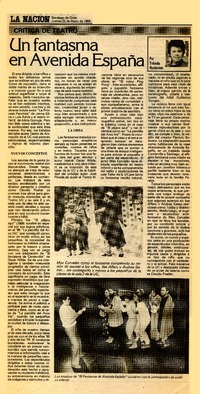 Un fantasma en Avenida España  [artículo] Yolanda Montecinos.