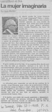 La mujer imaginaria