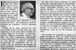 Un Regalo navideño ed Arturo Aldunate Phillips