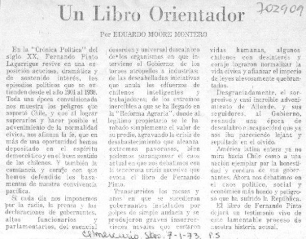 Un libro orientador