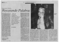 Rescatando palabras