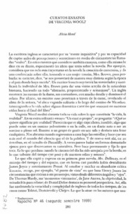 Cuentos-ensayos de Virginia Woolf