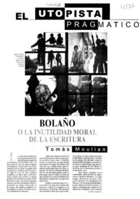 Bolaño o la inutilidad moral de la escritura.