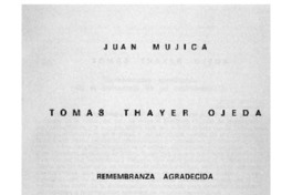 Tomas Thayer Ojeda