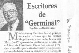 Escritores de "Germinal"