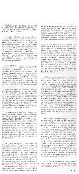 Magallanes, síntesis de tierra y gentes