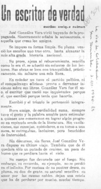 Un escritor de verdad