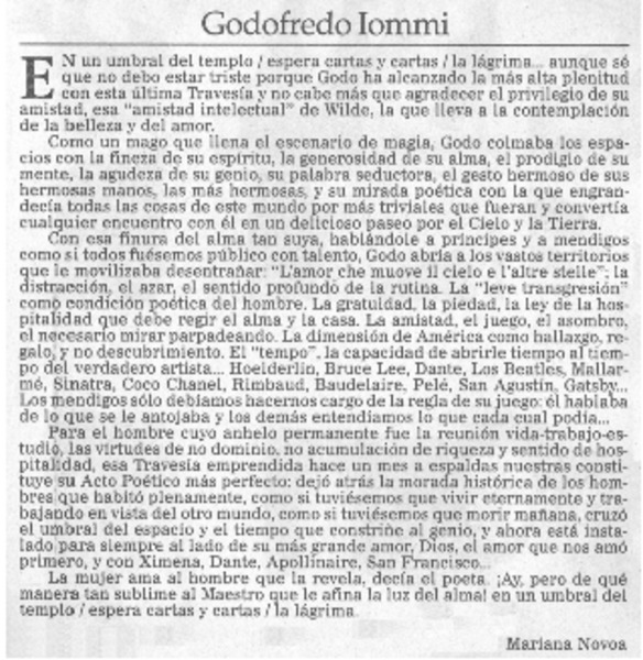 Godofredo Iommi