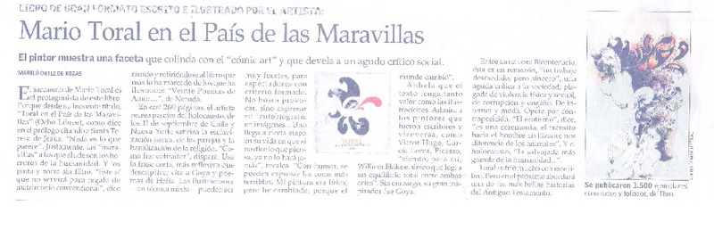 Mario Toral en el país de las maravillas