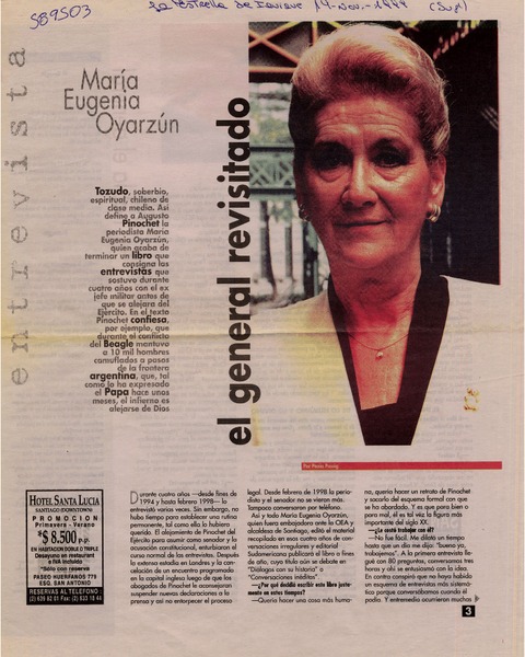 El general revisitado  [artículo] Paola Passig